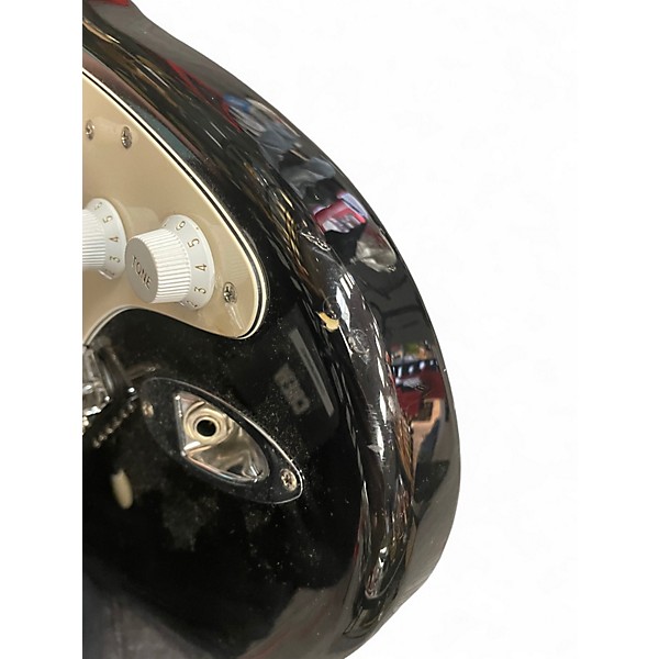 Used Squier Affinity Stratocaster Black Solid Body Electric Guitar