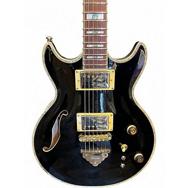 Used Ibanez AR250H Black Solid Body Electric Guitar