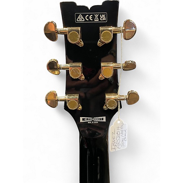 Used Ibanez AR250H Black Solid Body Electric Guitar