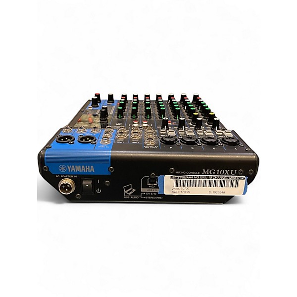 Used Yamaha MG10XU 10 Channel Mixer with Effects Unpowered Mixer