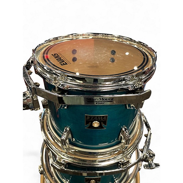 Used TAMA 4 Piece Superstar Classic Blue Drum Kit