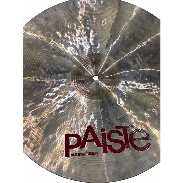 Used Paiste 18in 2002 Power Crash Cymbal