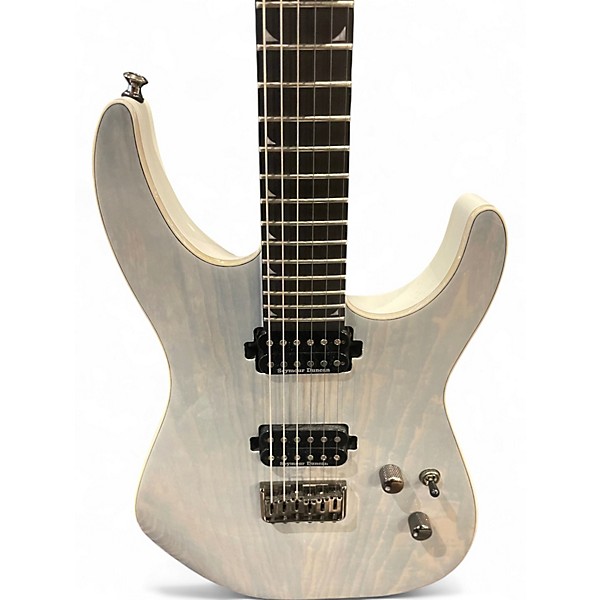 Used Jackson SL2 Pro Series Soloist unicorn white Solid Body Electric Guitar