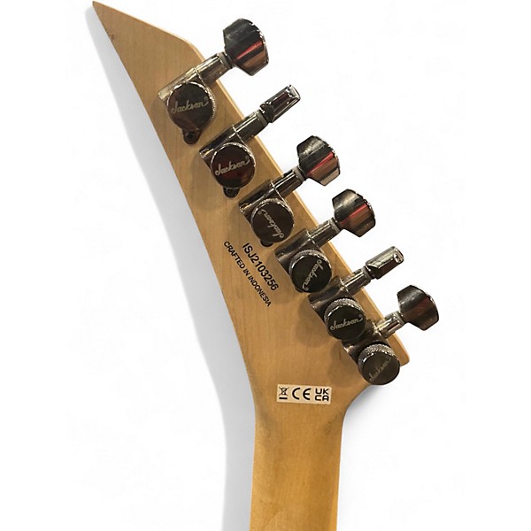 Used Jackson SL2 Pro Series Soloist unicorn white Solid Body Electric Guitar