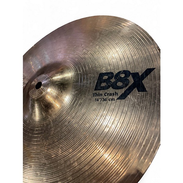Used SABIAN 14in B8X Cymbal