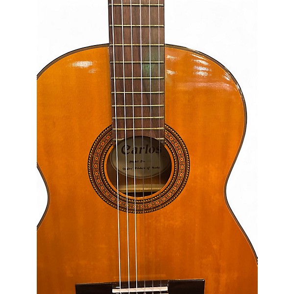 Used Carlos 228 Natural Classical Acoustic Guitar