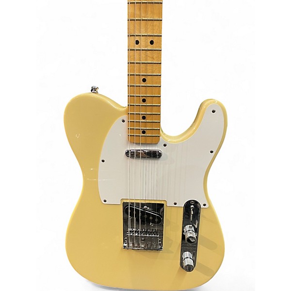 Vintage 1983 Fender American Telecaster Ivory Solid Body Electric Guitar