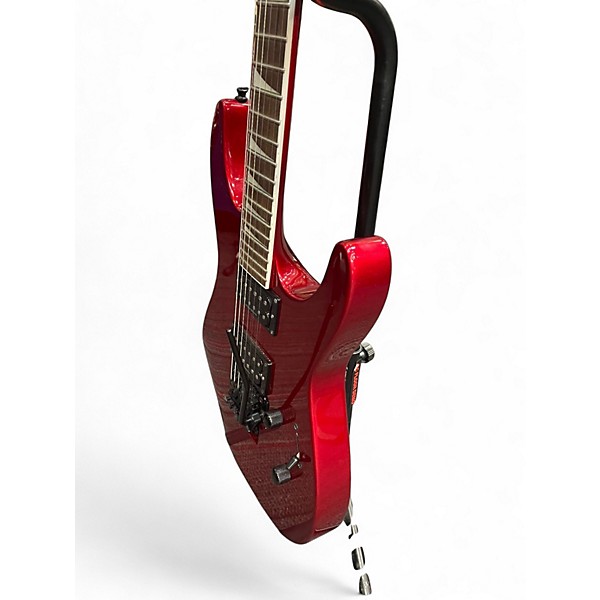 Used Jackson Dinky Metallic Red Solid Body Electric Guitar