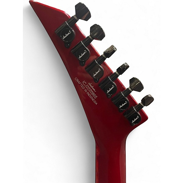 Used Jackson Dinky Metallic Red Solid Body Electric Guitar
