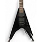 Used Jackson King V Black Solid Body Electric Guitar