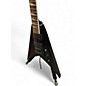 Used Jackson King V Black Solid Body Electric Guitar