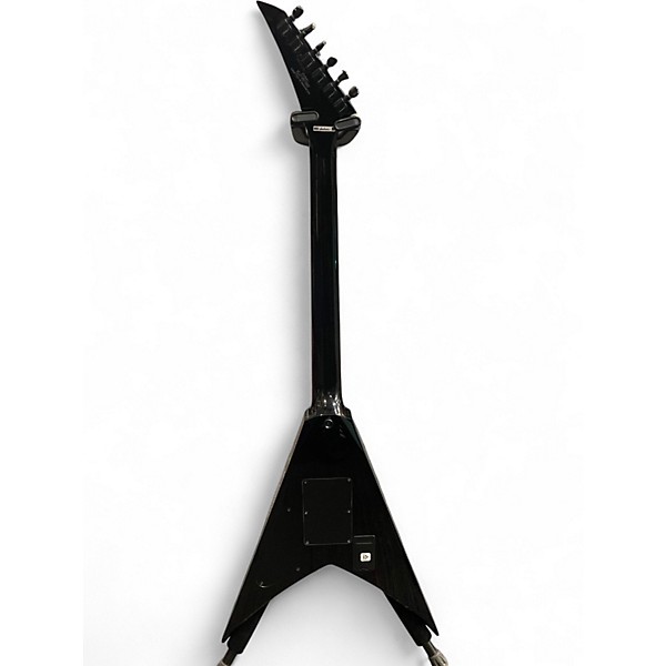 Used Jackson King V Black Solid Body Electric Guitar