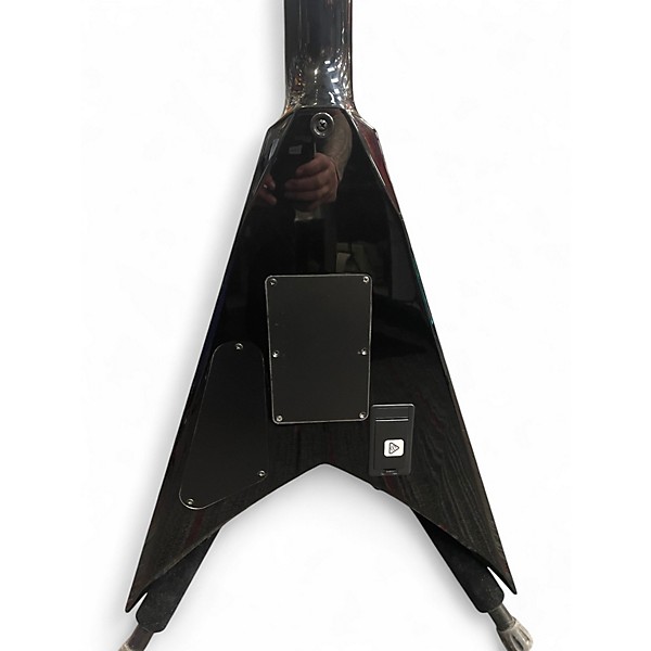 Used Jackson King V Black Solid Body Electric Guitar
