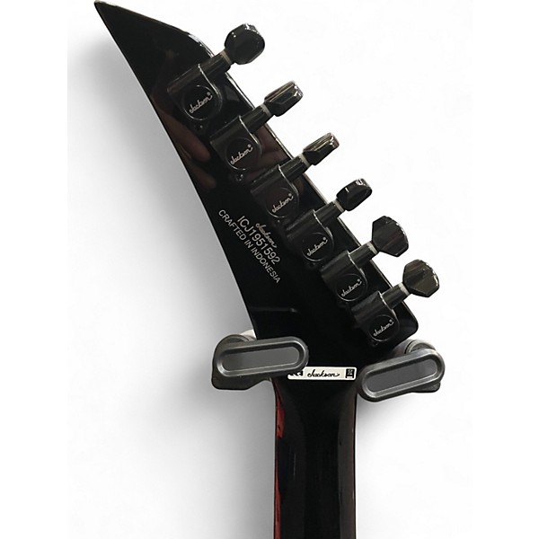 Used Jackson King V Black Solid Body Electric Guitar