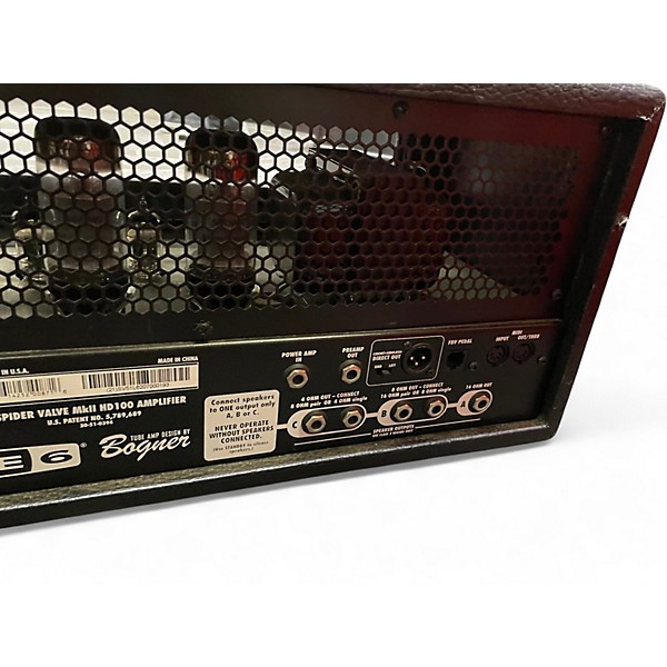 Used Line 6 Spider Valve HD100 MKII Tube Guitar Amp Head