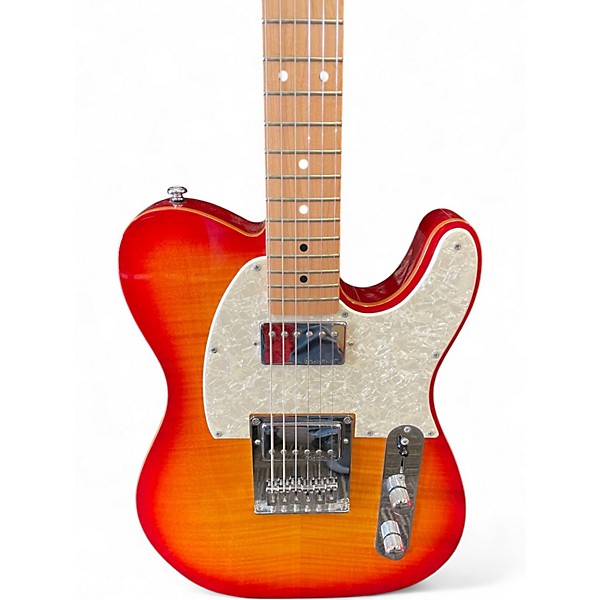 Used Michael Kelly KELLYCASTER Cherry Sunburst Solid Body Electric Guitar