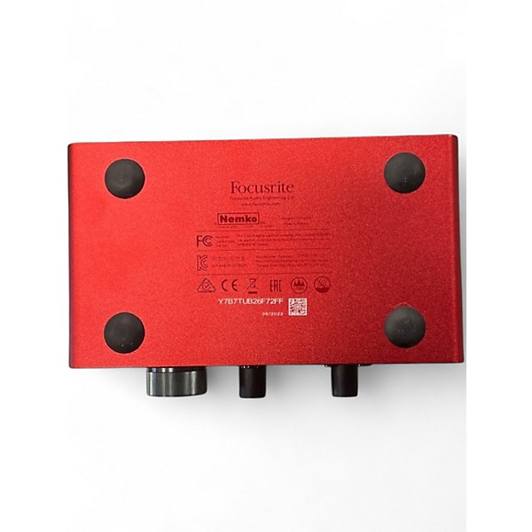 Used Focusrite Scarlett Solo Gen 3 Audio Interface