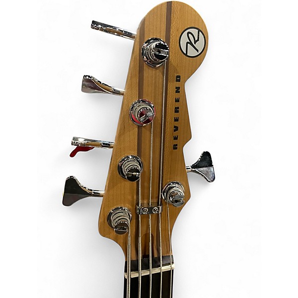 Used Reverend MERCALLI 5 STRING BASS PERIWINKLE BURST Electric Bass Guitar