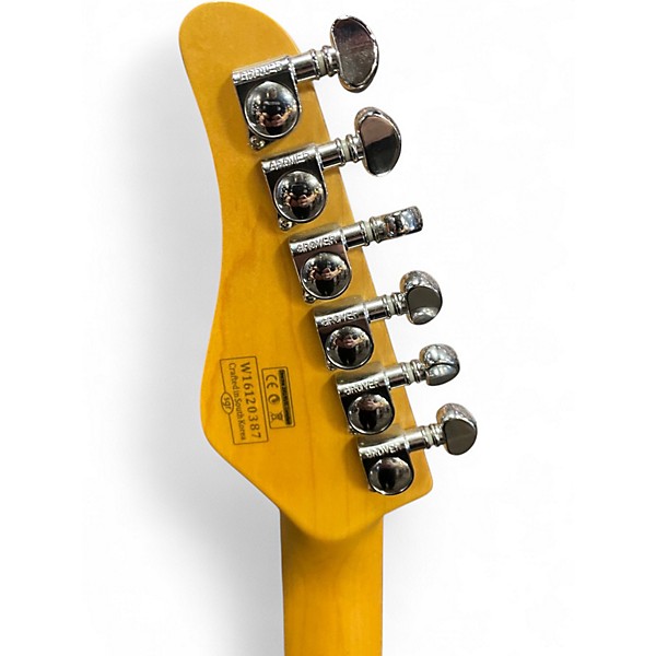 Used Schecter Guitar Research Diamond Series PT FAST BACK II Candy Apple Red Solid Body Electric Guitar