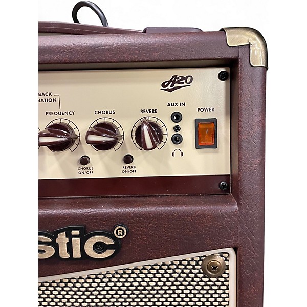Used Acoustic A20 20W Acoustic Guitar Combo Amp