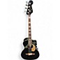 Used Fender KINGMANS BLACK Acoustic Bass Guitar thumbnail