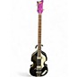Used Hofner COMTEMPORARY Black and White Electric Bass Guitar thumbnail