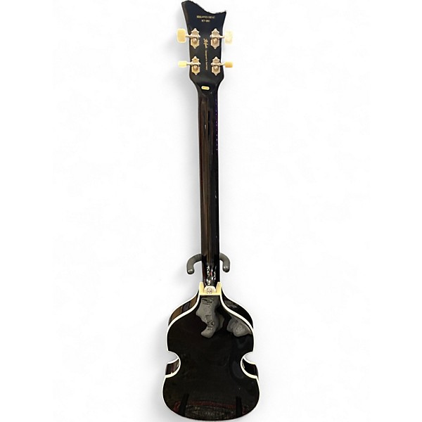 Used Hofner COMTEMPORARY Black and White Electric Bass Guitar