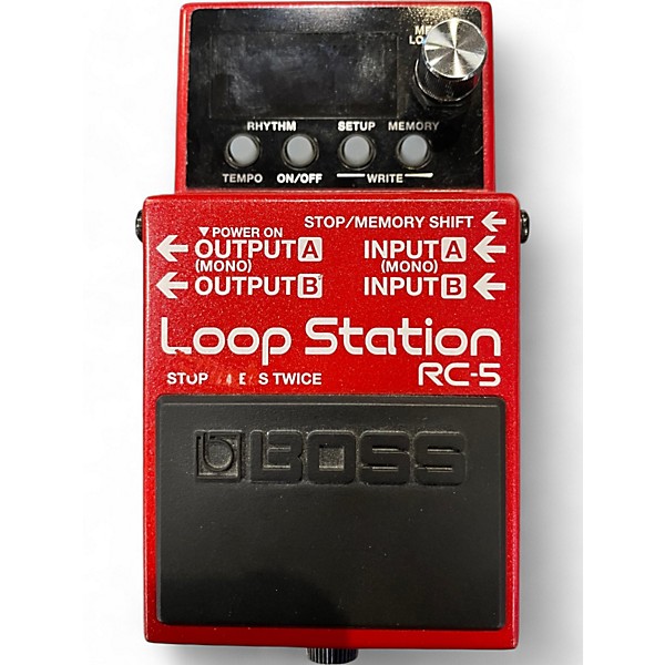 Used BOSS RC50 Loop Station Pedal