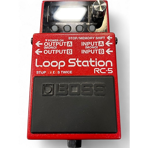 Used BOSS RC50 Loop Station Pedal