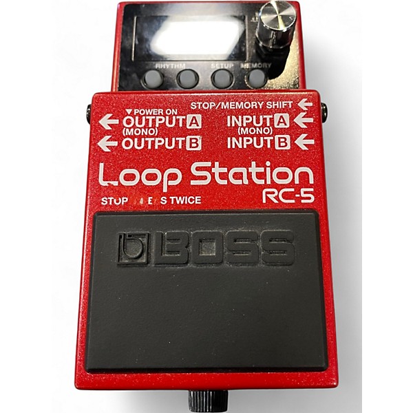 Used BOSS RC50 Loop Station Pedal