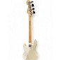 Used Squier Jazz Bass Deluxe Alpine White Electric Bass Guitar