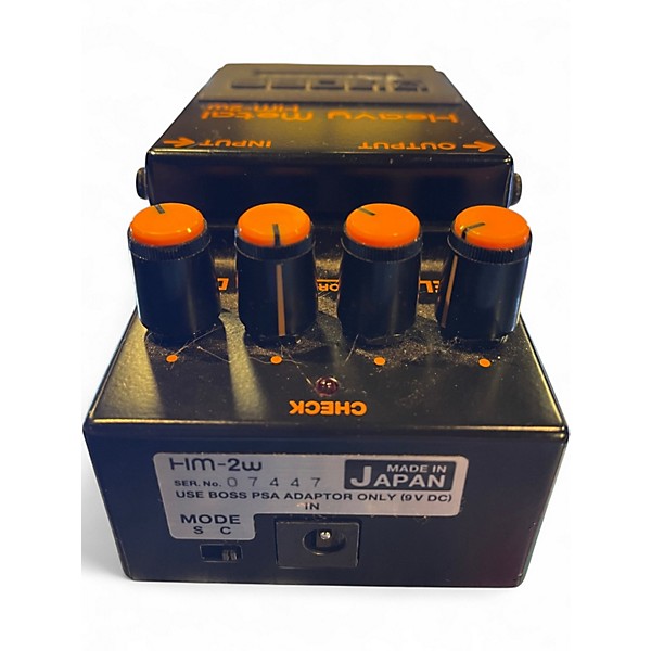 Used BOSS HM2W Effect Pedal
