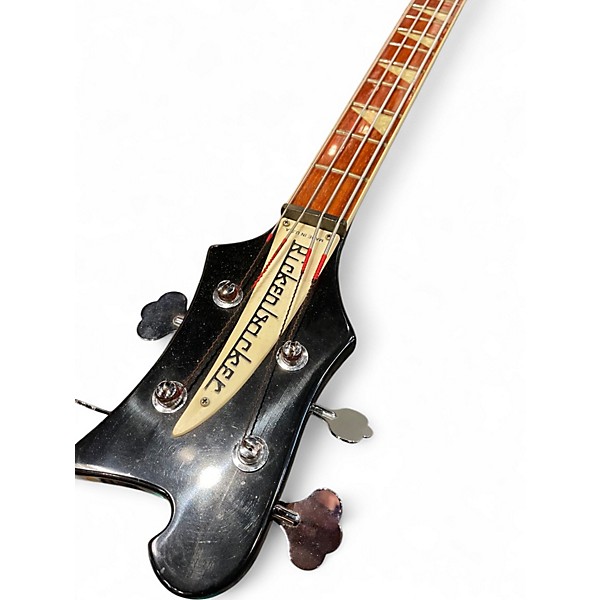 Used Rickenbacker 4003 Black Electric Bass Guitar
