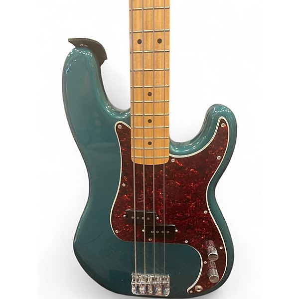 Used Fender Player Precision Bass Ocean Turquoise Electric Bass Guitar