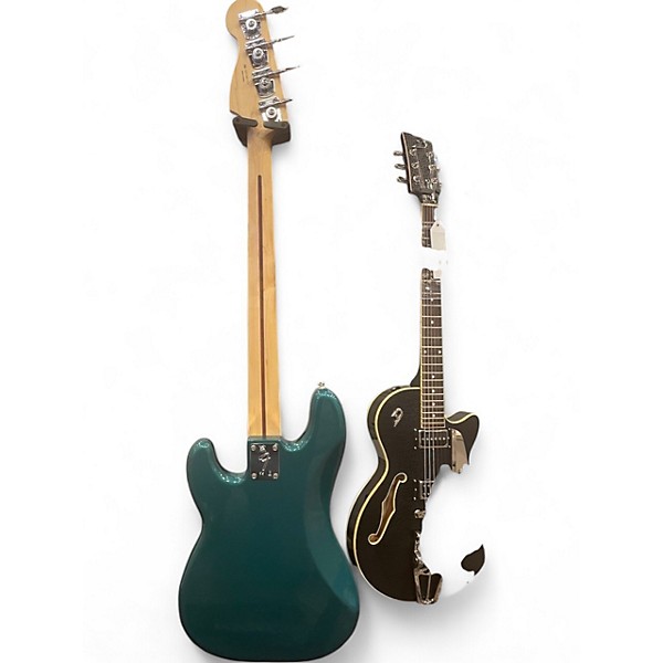 Used Fender Player Precision Bass Ocean Turquoise Electric Bass Guitar