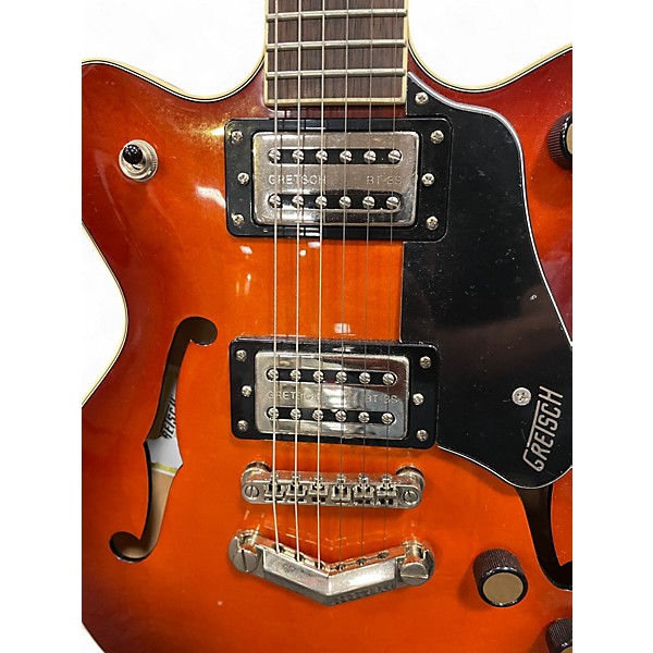 Used Gretsch Guitars g2665 Amber Hollow Body Electric Guitar
