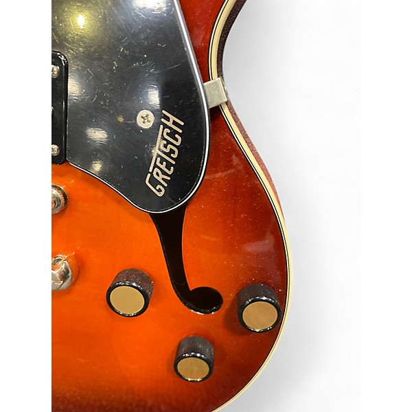 Used Gretsch Guitars g2665 Amber Hollow Body Electric Guitar