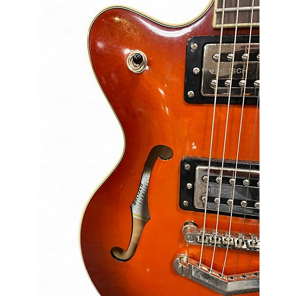 Used Gretsch Guitars g2665 Amber Hollow Body Electric Guitar