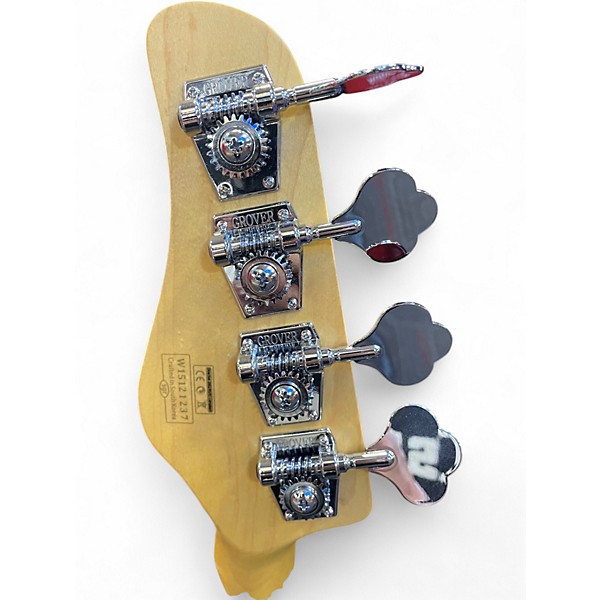 Used Schecter Guitar Research diamond series P4 2 Color Sunburst Electric Bass Guitar