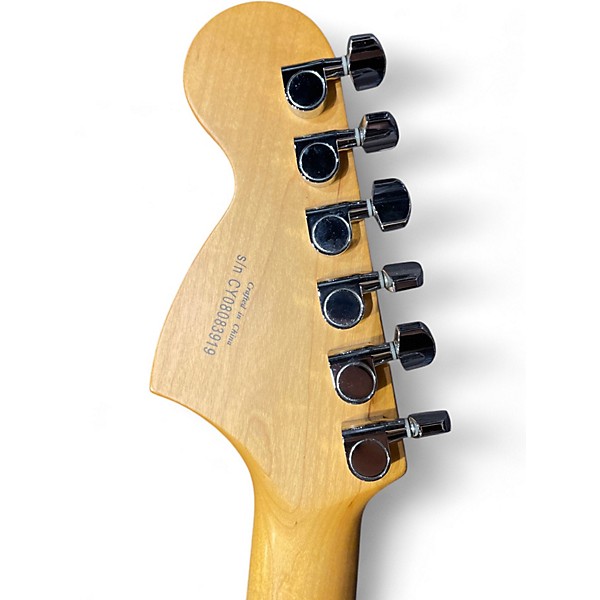 Used Squier Jagmaster 3 Tone Sunburst Solid Body Electric Guitar