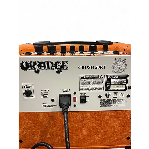 Used Orange Amplifiers Crush 20 20W 1x8 Guitar Combo Amp