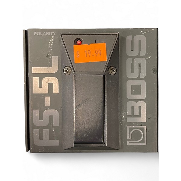 Used BOSS FS5L Latching Footswitch Sustain Pedal