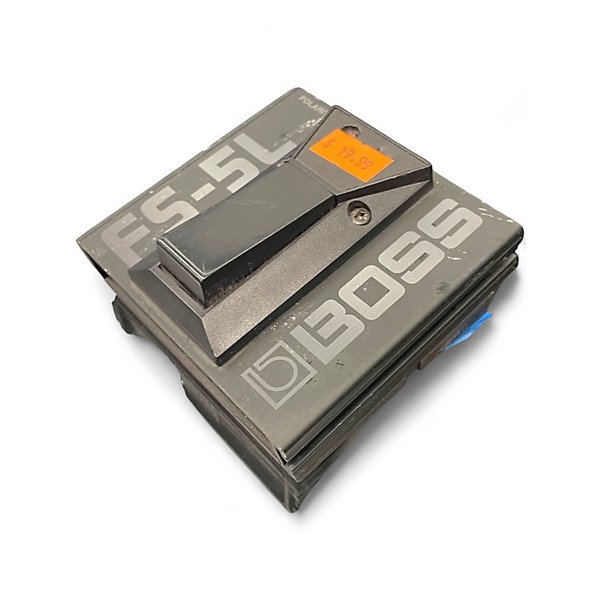 Used BOSS FS5L Latching Footswitch Sustain Pedal
