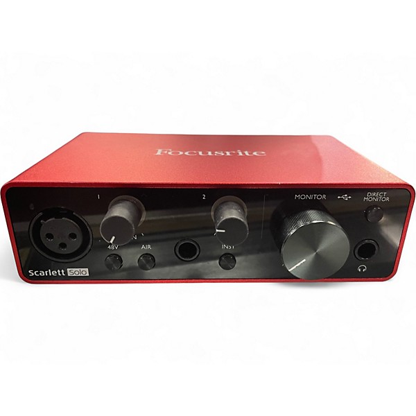 Used Focusrite Scarlett Solo Gen 3 Audio Interface
