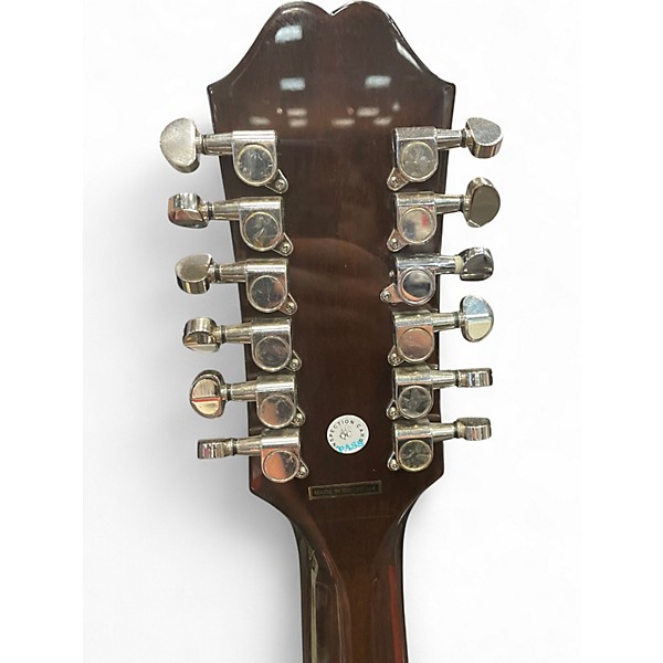 Used Epiphone DR212 Antique Natural 12 String Acoustic Guitar