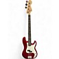 Used Squier P-BASS Candy Apple Red Electric Bass Guitar thumbnail
