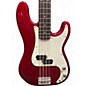 Used Squier P-BASS Candy Apple Red Electric Bass Guitar
