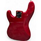 Used Squier P-BASS Candy Apple Red Electric Bass Guitar