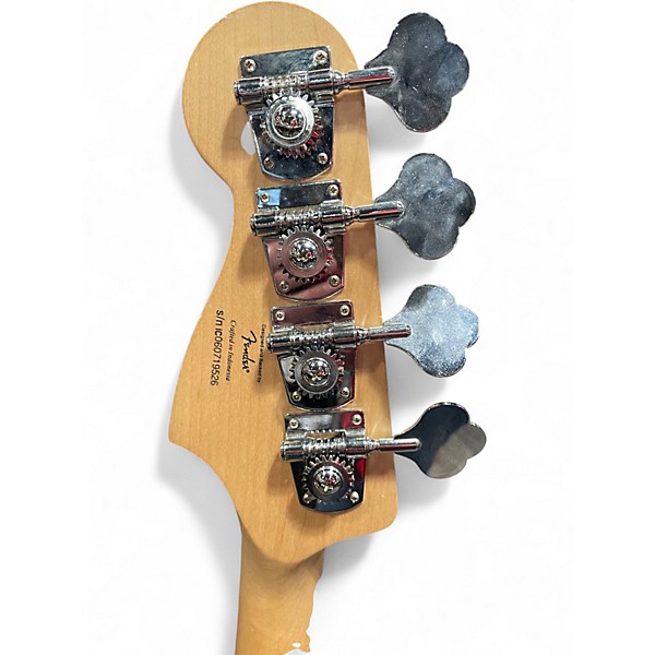 Used Squier P-BASS Candy Apple Red Electric Bass Guitar