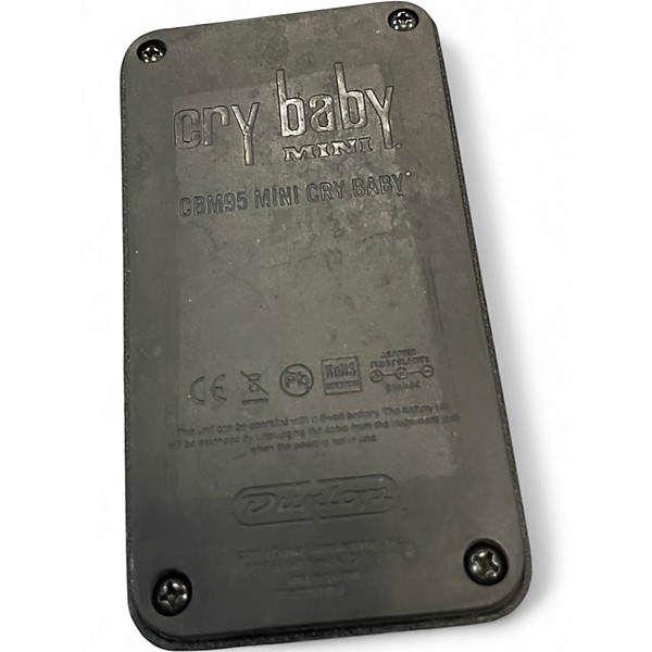 Used Dunlop CBM95 Cry Baby Mini Wah Effect Pedal
